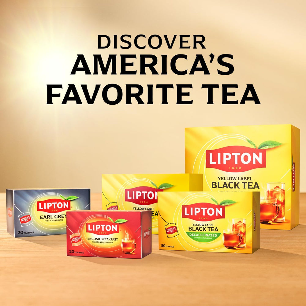 Lipton bulk six-box pack, perfect for offices and families