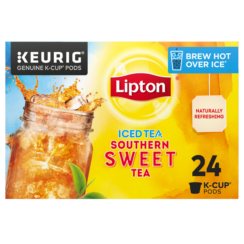 Lipton Southern Sweet Iced Tea K-Cup pod for quick, premium brew.