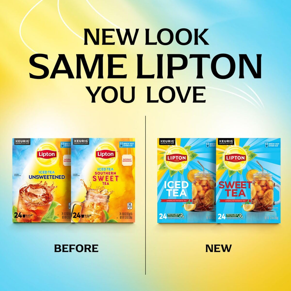 Lipton Southern Sweet Tea K-Cups real tea leaves close-up