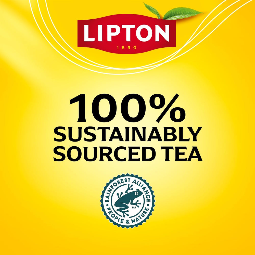 Lipton sustainable sourcing with Rainforest Alliance goals toward 2040