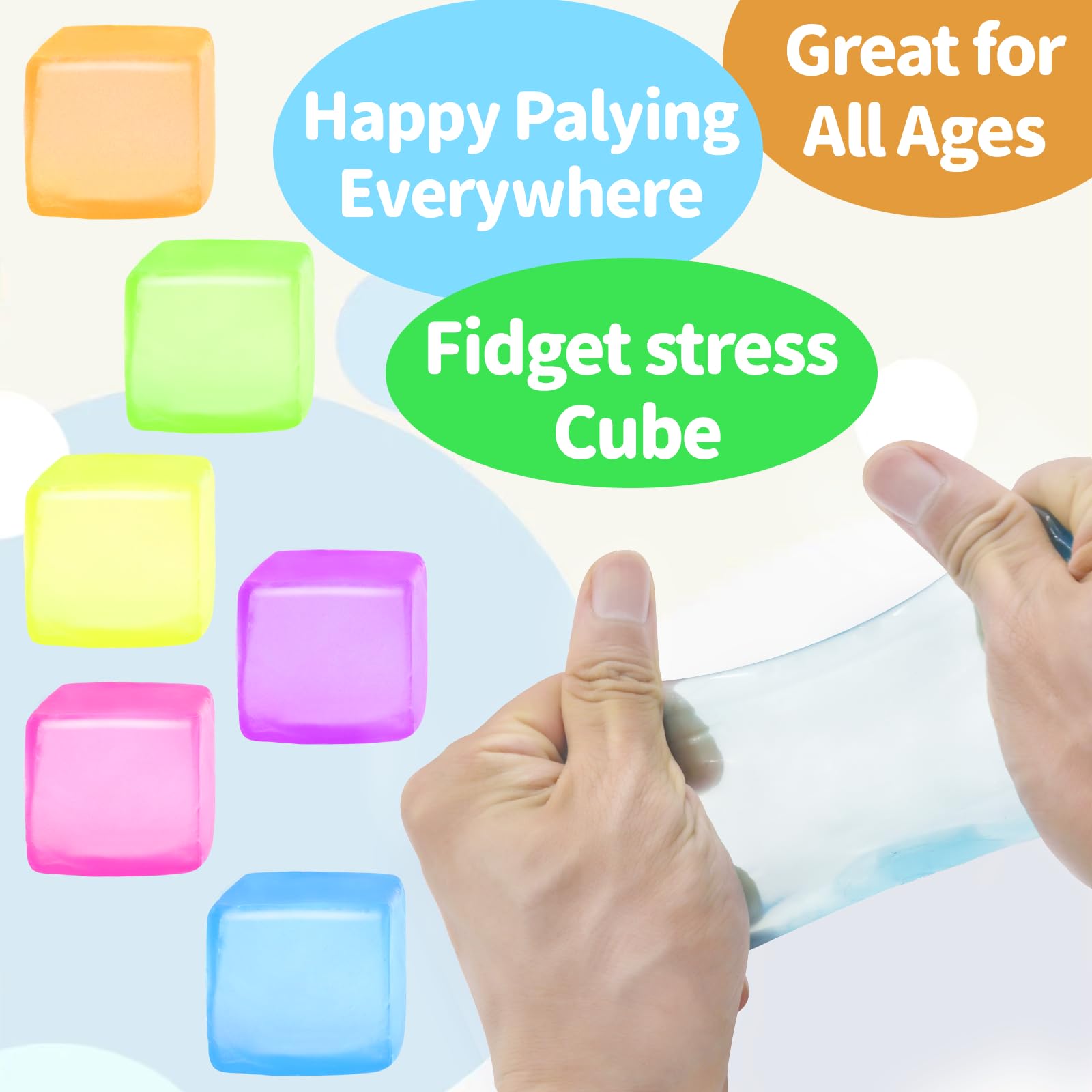 Liqilamii stress cube desk use highlights quiet, focused moments during tasks.