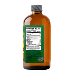 Liquid Blenz Pure Soursop moringa ingredient listing highlights vitality