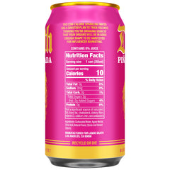 Liquid Death Piña Killada can side view highlighting sugar-conscious appeal