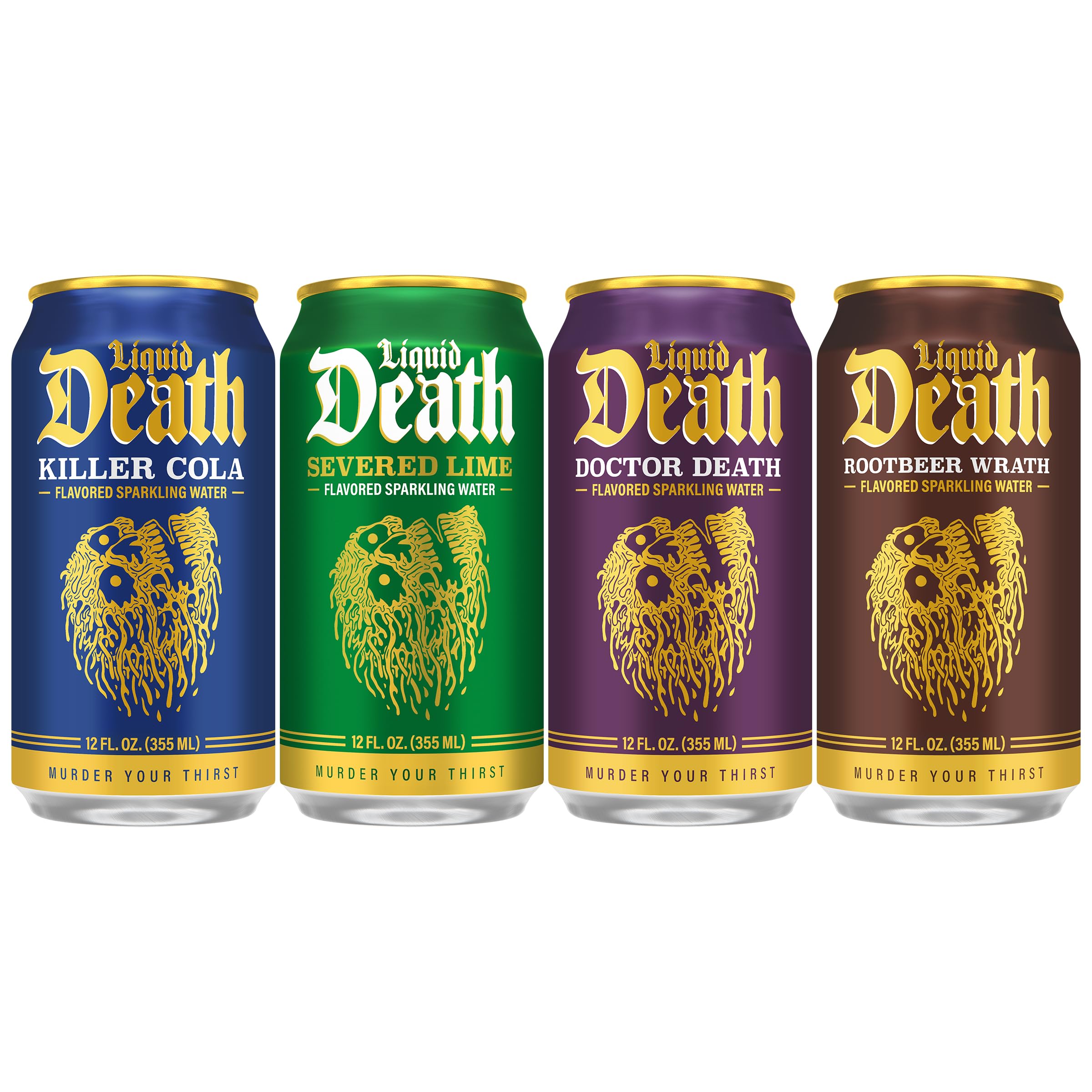 Liquid Death Doctor Death can for a dramatic flavor boost with zero caffeine