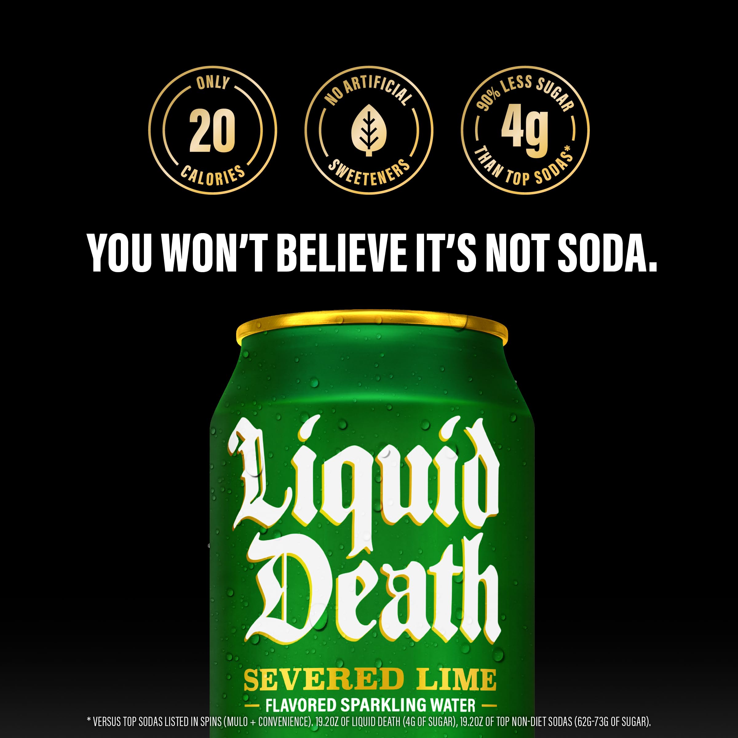 Liquid Death soda-flavored water pack of 12 ready for gatherings and shared hydration.