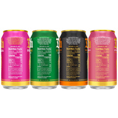 Liquid Death Strawberry can splash, vibrant berry notes with lemon hint.