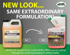 Liquid Harvest measuring cup image emphasizes precise mixing and coverage