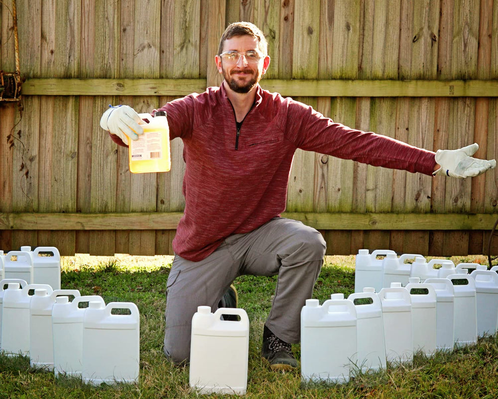 Liquid Harvest storage and handling image supports safe, convenient use