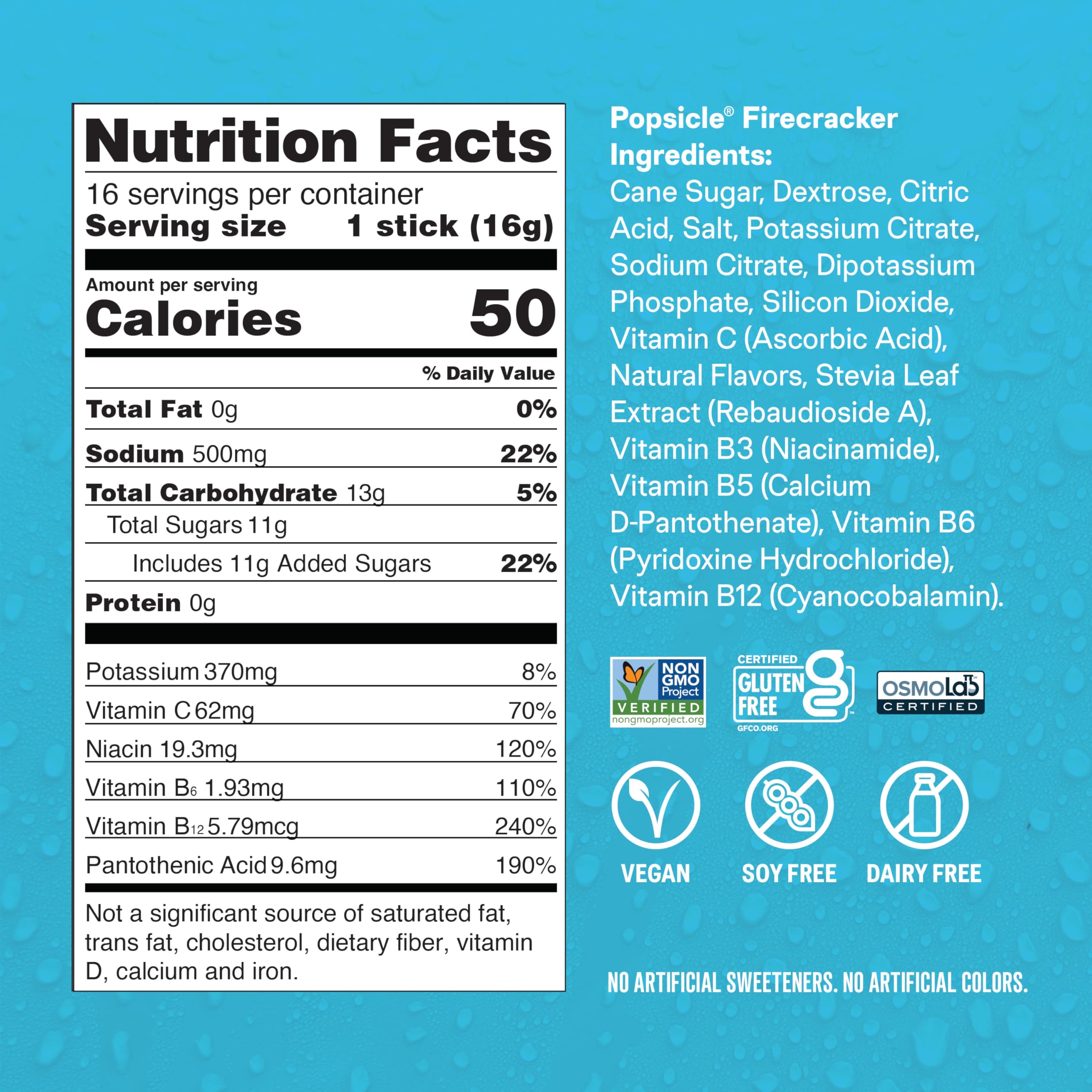 Liquid I.V. Hydration Multiplier label highlighting eco friendly and travel friendly design
