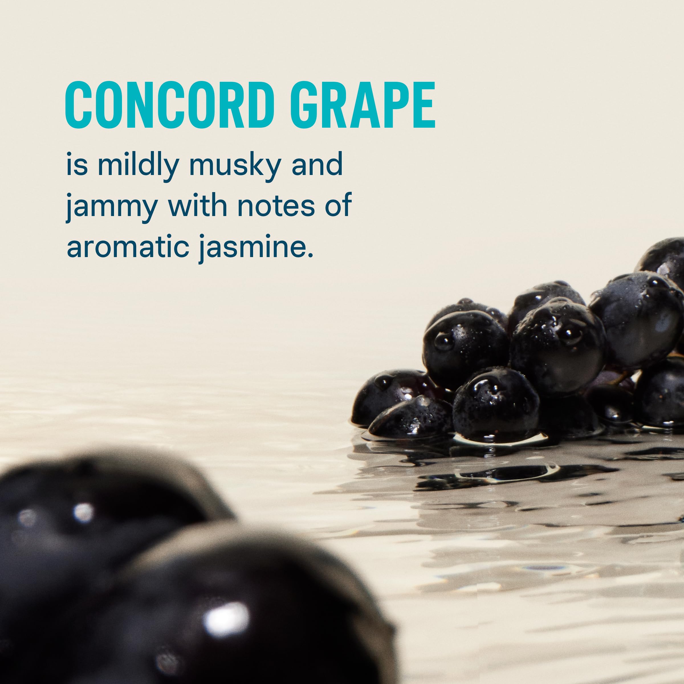 Liquid I.V. Concord Grape sachet poured into water for enhanced electrolytes