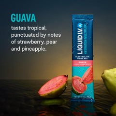 Liquid I.V. Guava single-serving packet ready to mix