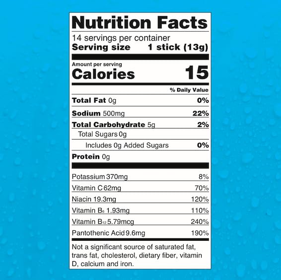 Liquid I.V. Hydration Multiplier Sugar-Free Mango Pineapple packaging shows no artificial colors