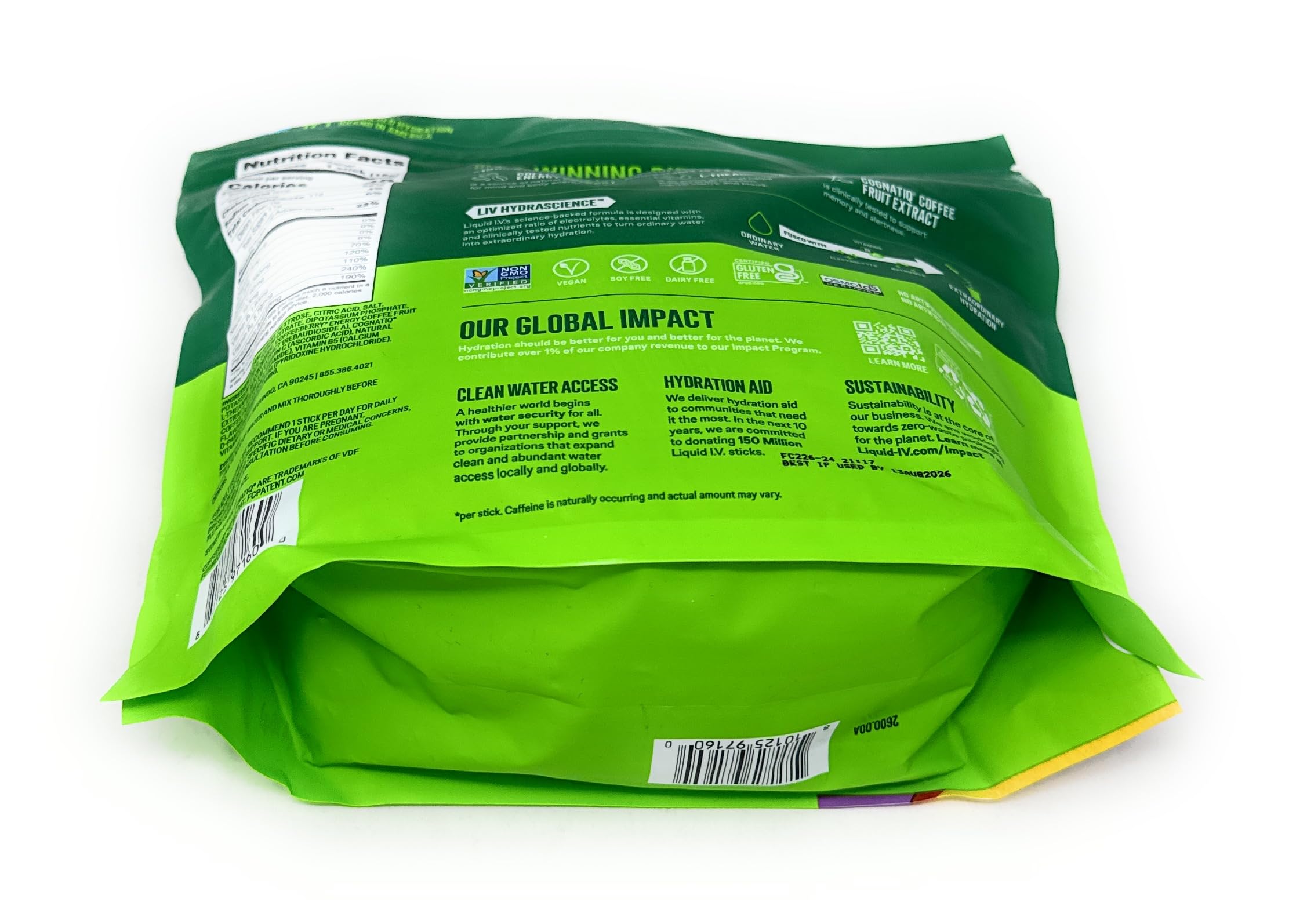 Non-GMO formula with no artificial colors or sweeteners.