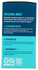 Liquid I.V. Strawberry Hydration Multiplier packet dissolving in water demonstrates quick hydration prep