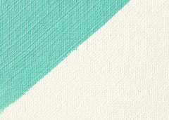 Liquitex Clear Gesso close-up texture showing translucent dry film and surface tooth