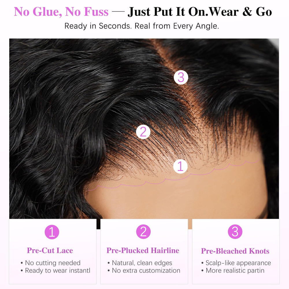 Liqusee glueless drawstring cap close-up highlights adjustable comfort all day.