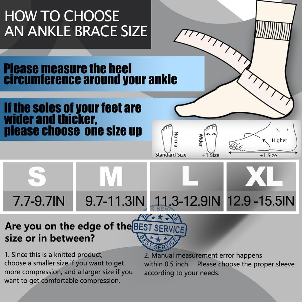 LISEPWU copper ankle brace worn with shoes for everyday footwear compatibility
