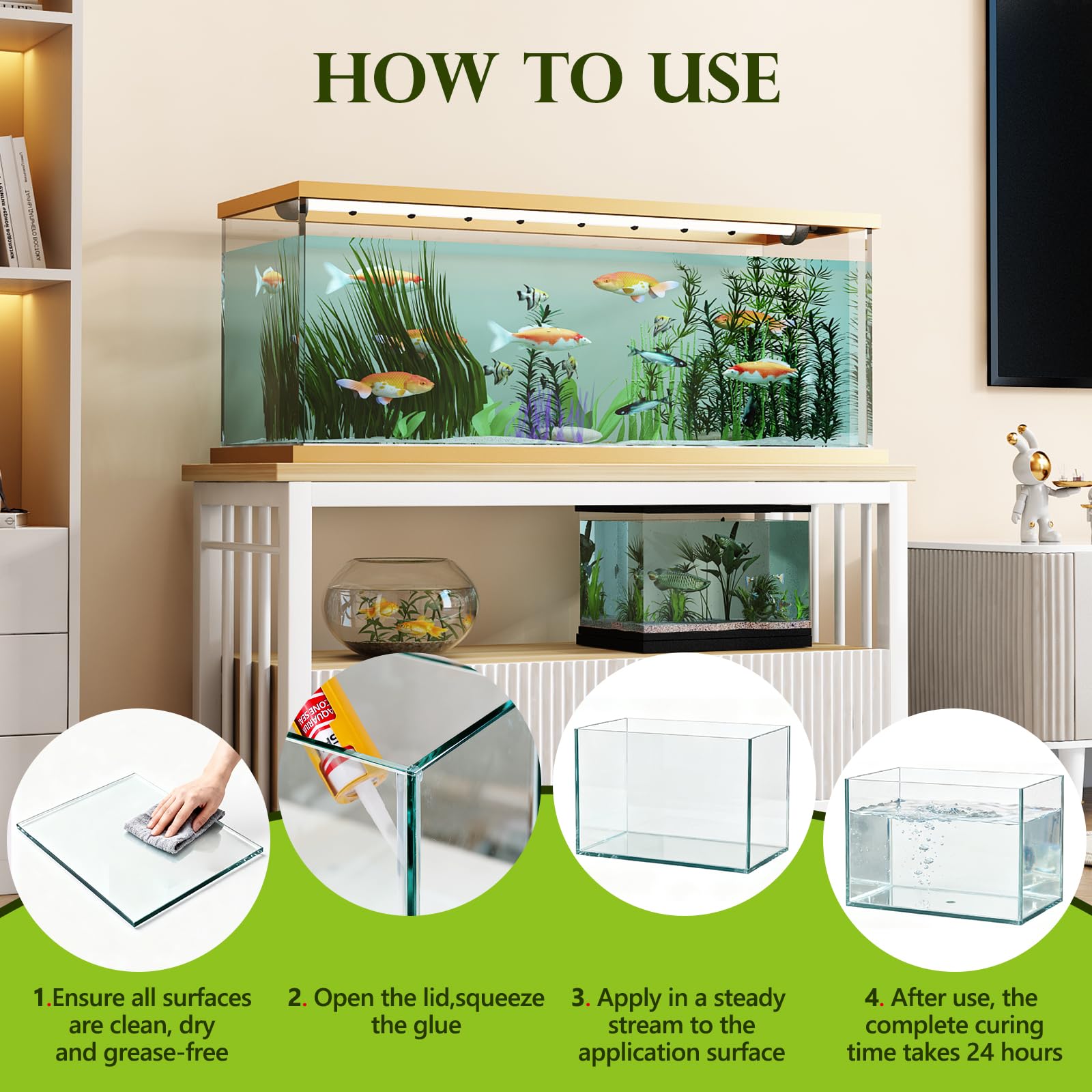 LISRUX multipurpose sealant versatile for windows, kitchens, boats and more.