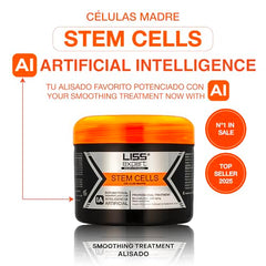 Liss Expert Stem Cells Smoothing Treatment application demonstrates a simple three-step routine.