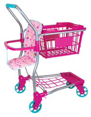 Lissi turning front wheels let kids steer the mini cart smoothly