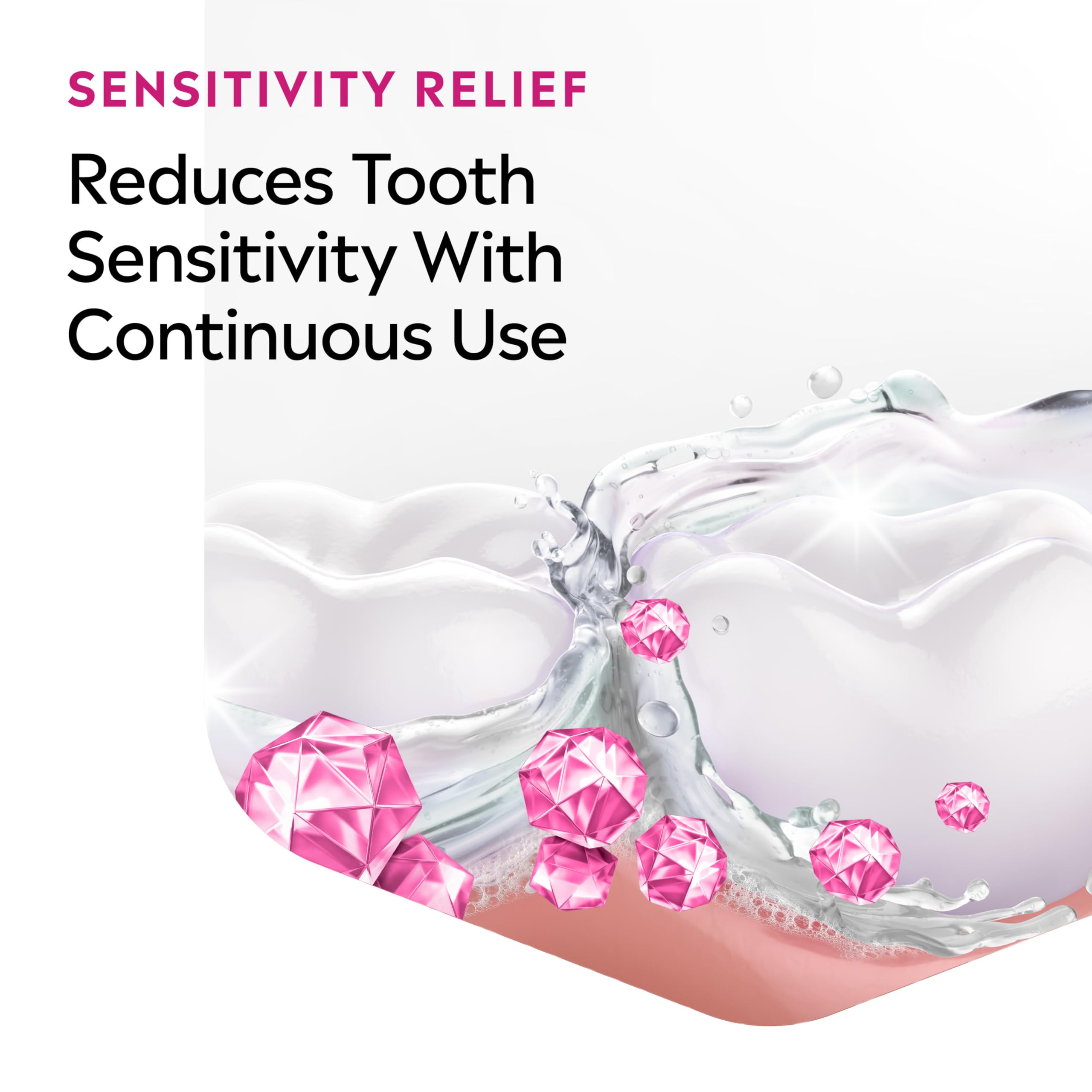 Listerine Clinical Solutions label highlights clinical grade formula