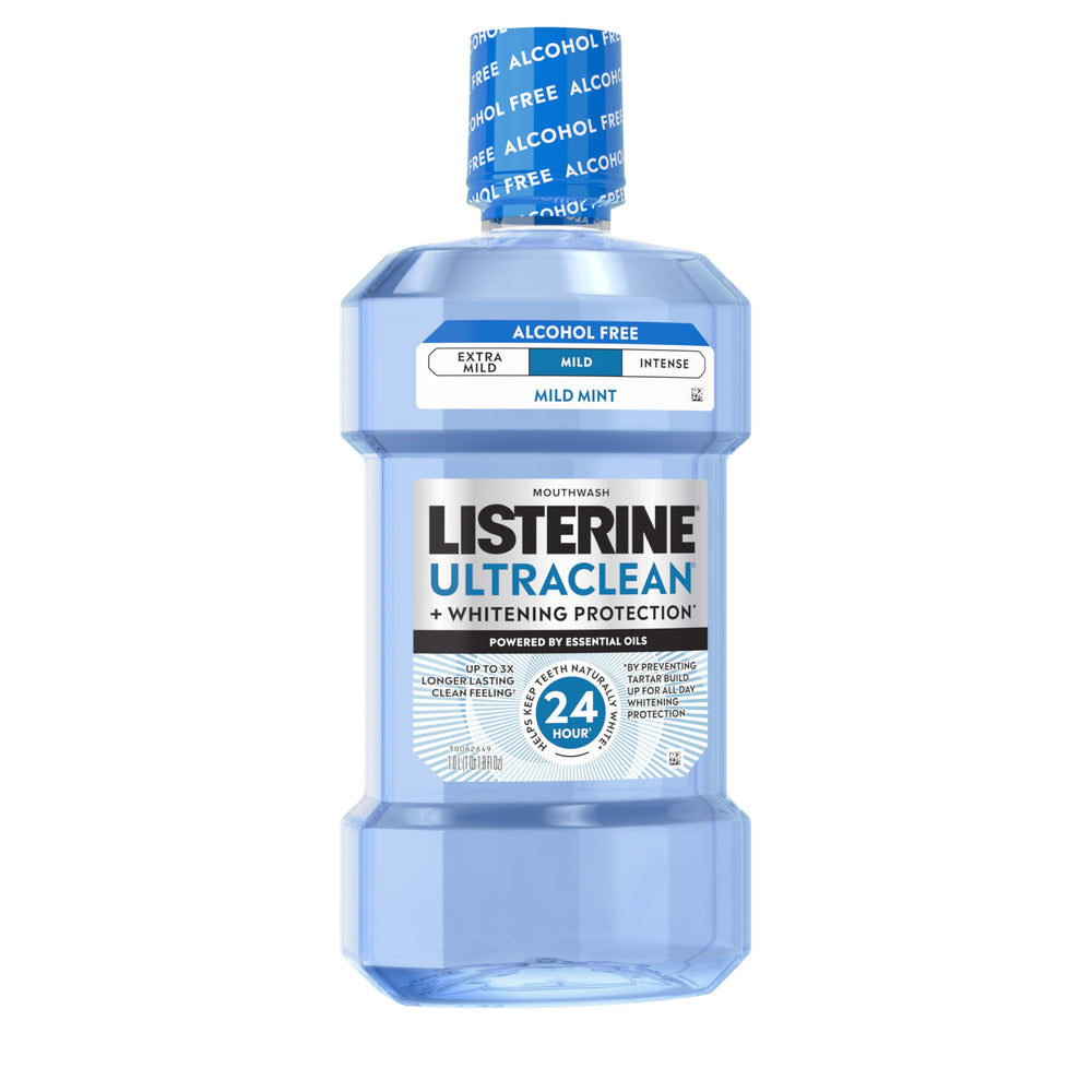 Listerine Ultraclean fresh breath impact illustrating lasting feel.