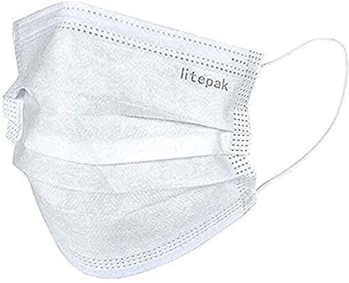 Litepak masks in use during errands, emphasizing practicality.