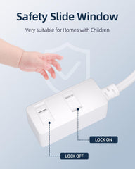 LitStar 125V 13A 1625W rating powers multiple devices safely.