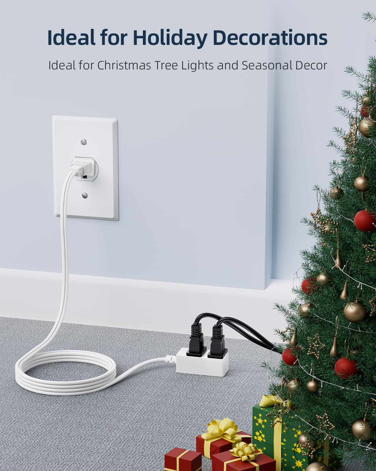 LitStar compact white design fits desks, lounges, and bedside areas.