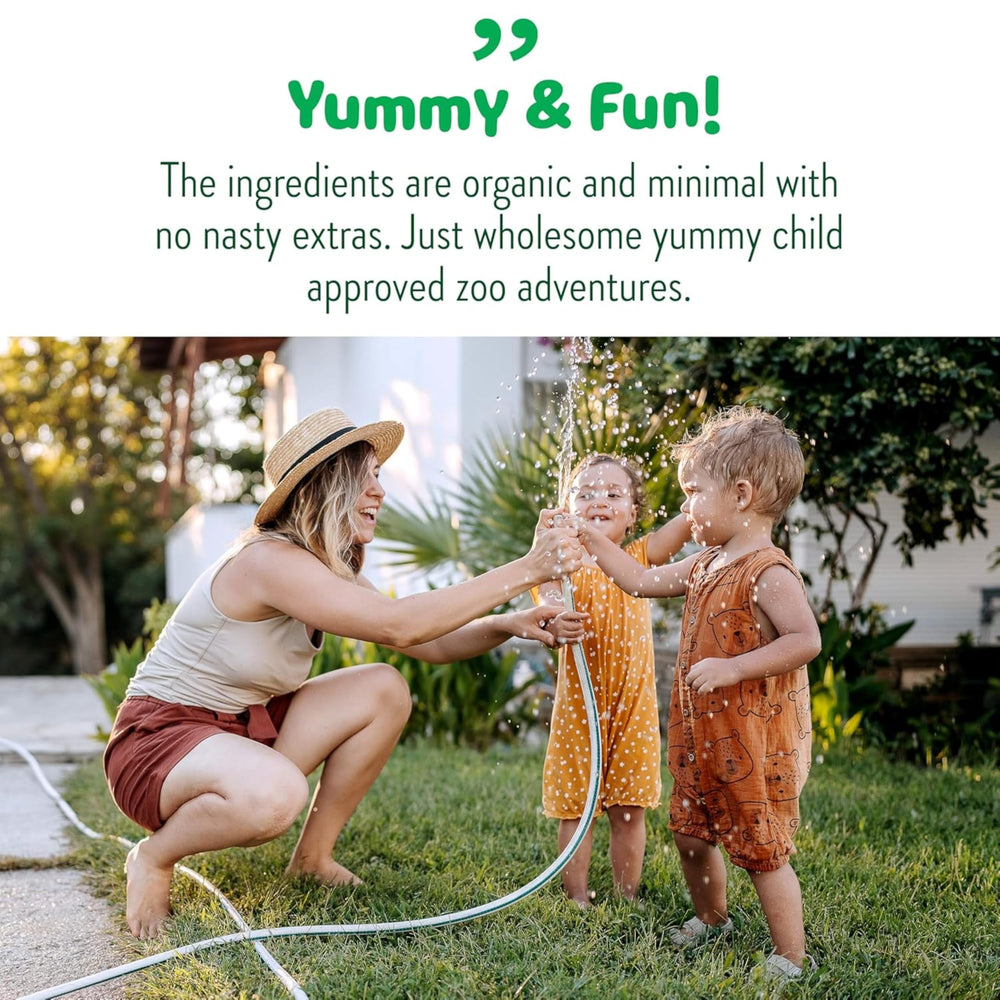 Little Bellies Organic Animal Crackers natural ingredients highlight with fruit and lentil powders