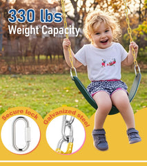 Little Dove finger-safe design reduces pinching for safer swinging