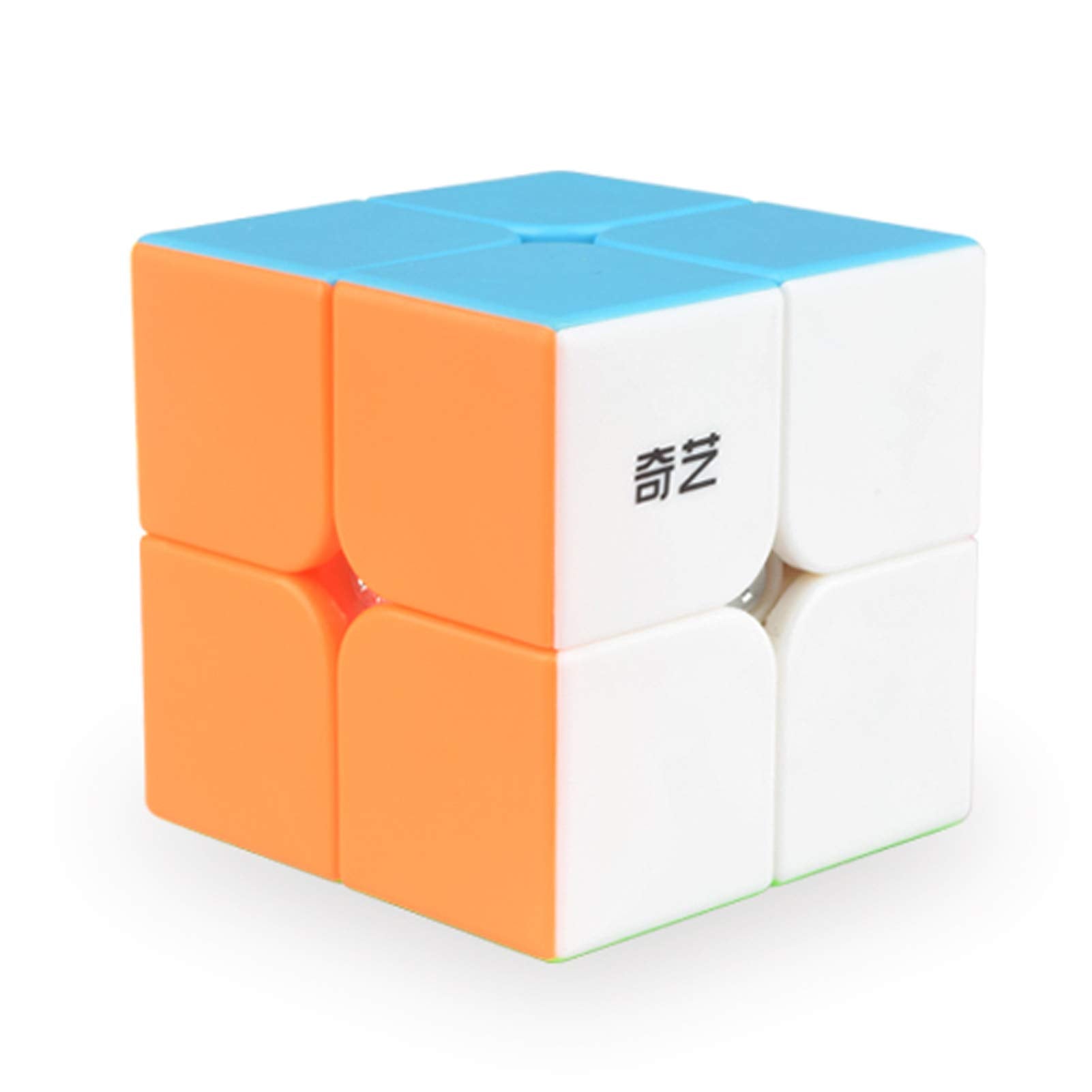 Little Golden Elephant Qidi S 2x2 cube front view with stickerless design