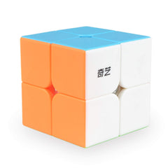 Little Golden Elephant Qidi S 2x2 cube front view with stickerless design