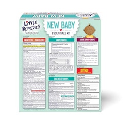 Little Remedies saline drops gently clear tiny noses for babies.