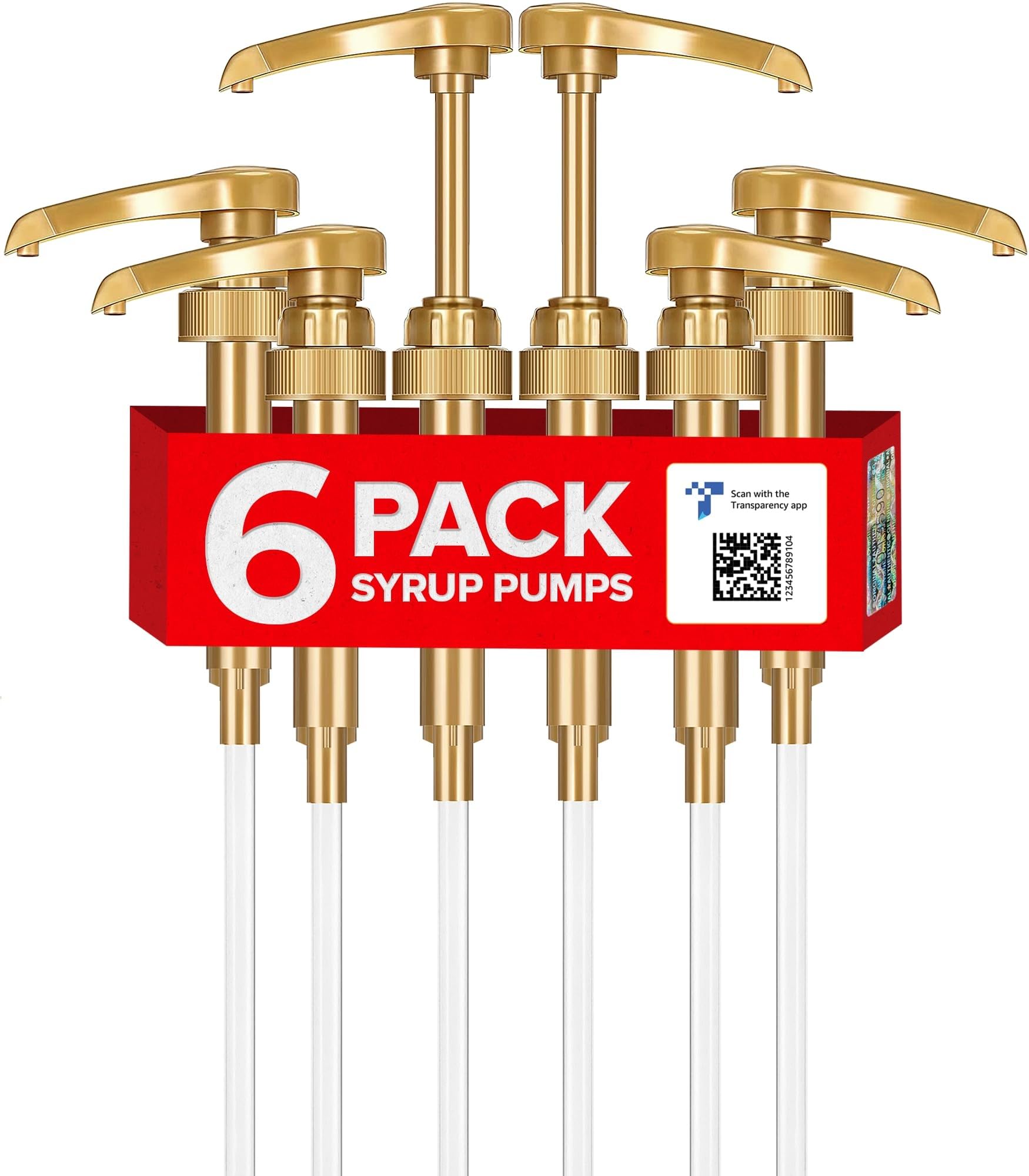 Little Squirt syrup pump for 750ml bottles enables precise pours without waste.