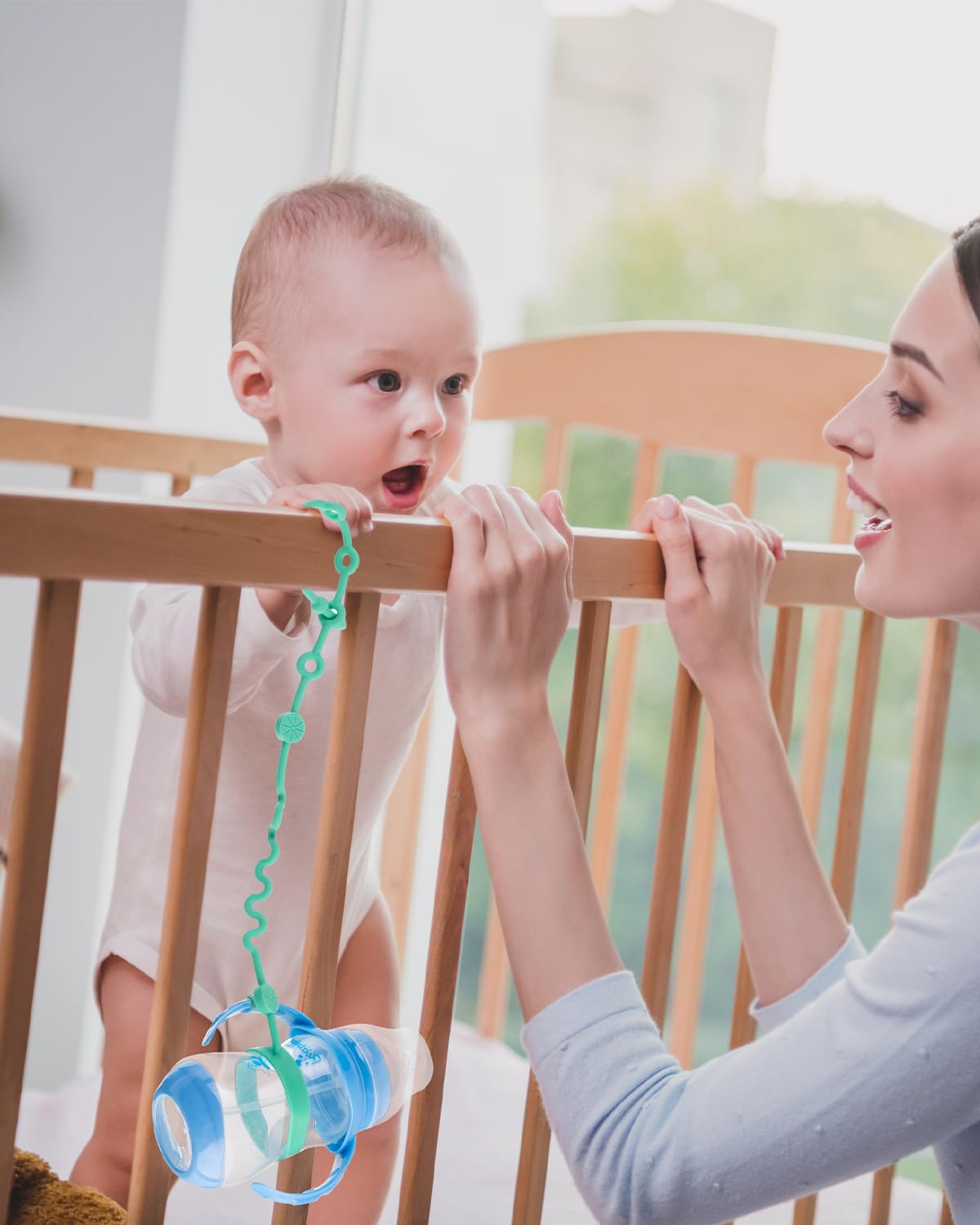 LittleHugs Toy Straps multi-color set adds visibility and fun on outings