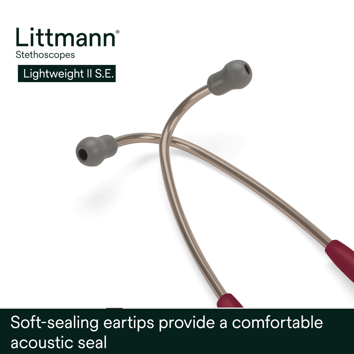 Littmann Lightweight II SE soft sealing eartips for comfortable fit and seal