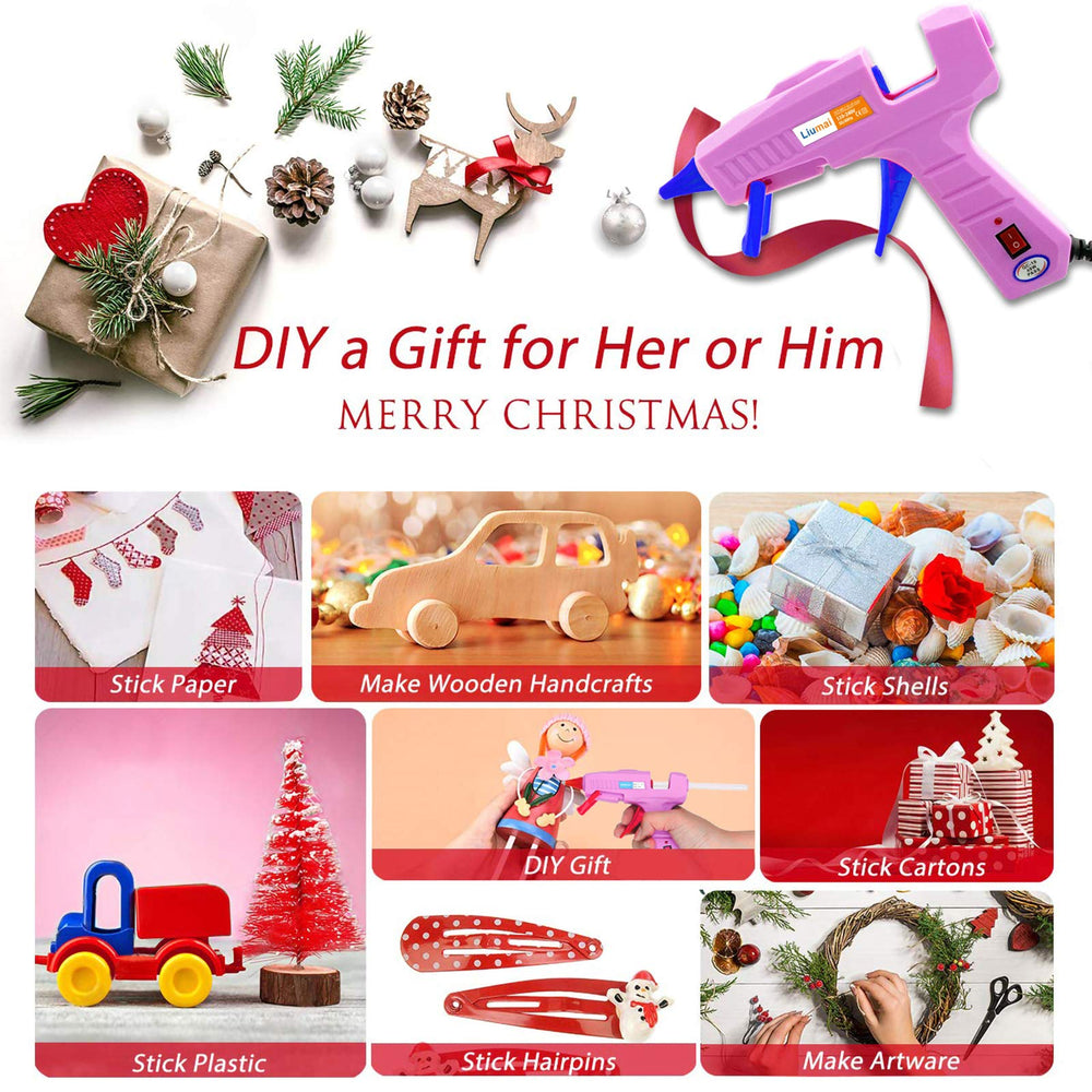 Liumai mini glue gun ideal for delicate crafts