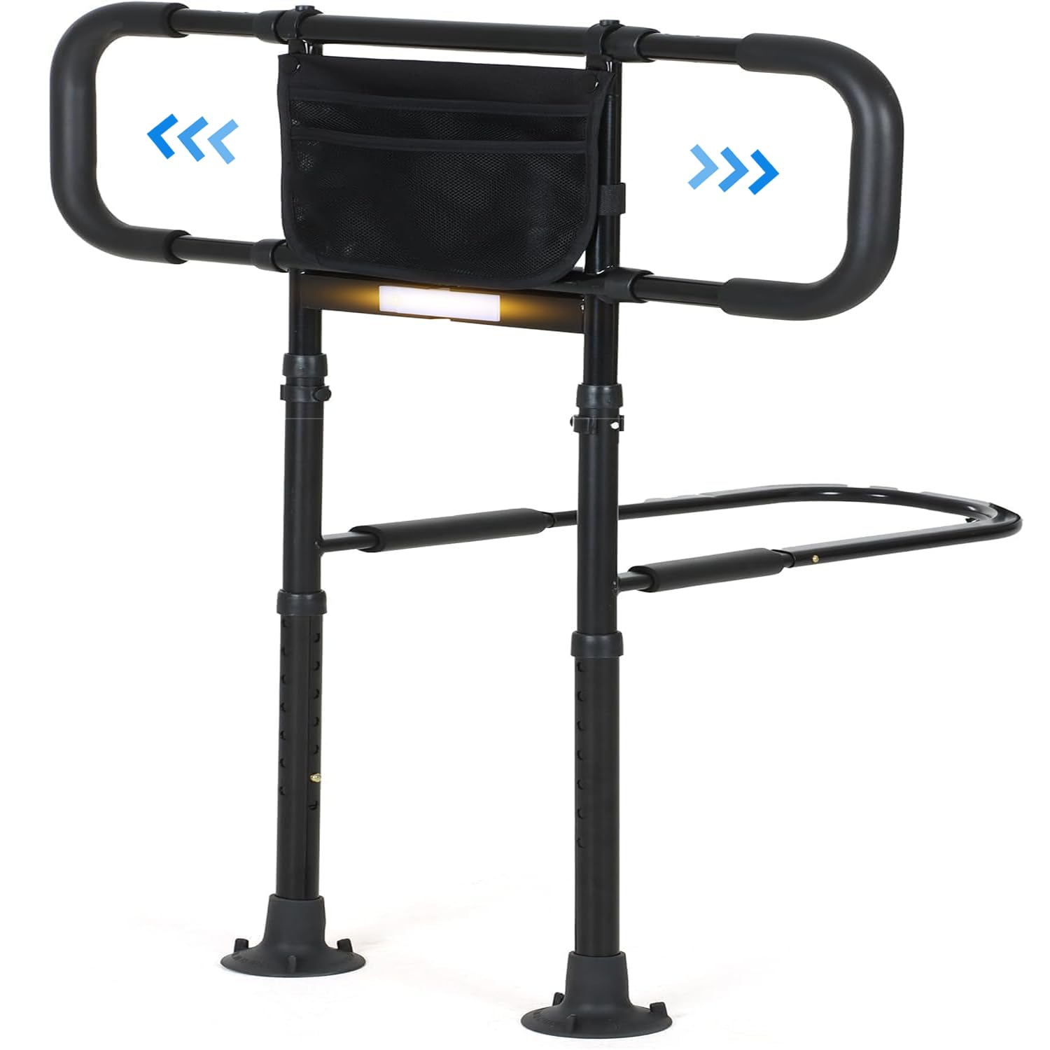 LIUQIBAX bed rails safety with sturdy frame and non-slip grip for secure sleep