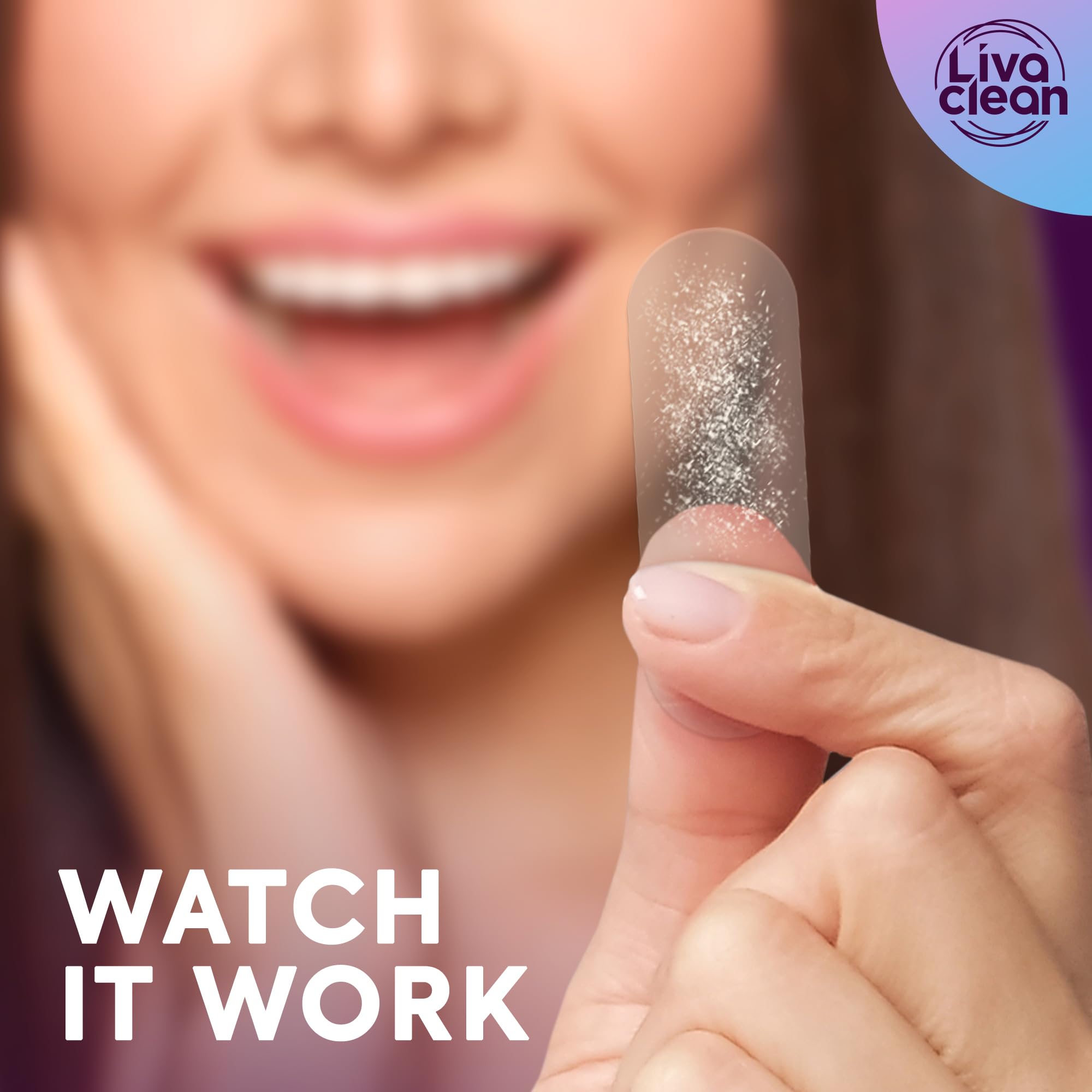LivaClean large patch for covering wide breakout areas on the face.