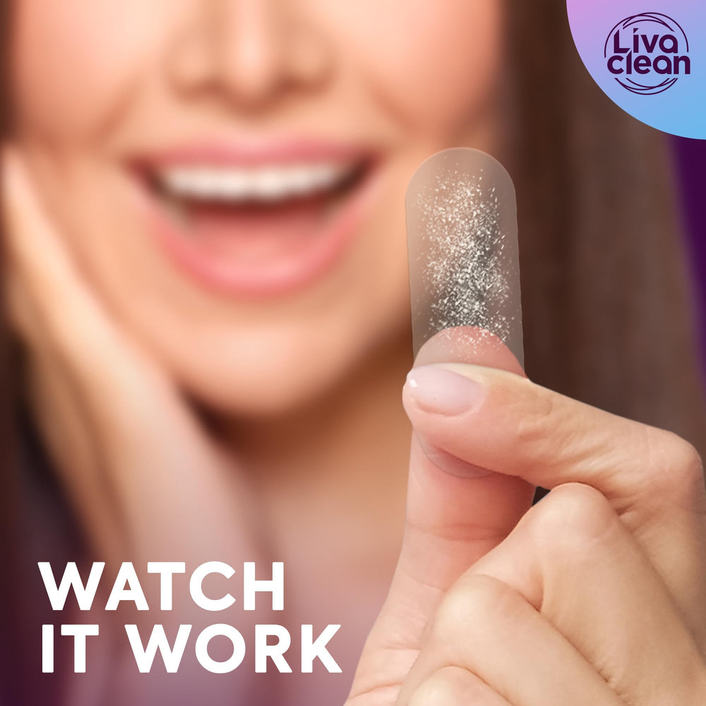 LivaClean large patch for covering wide breakout areas on the face.