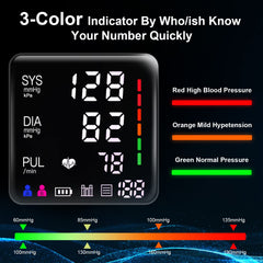 LIVAROCI bp monitor cuff xl 13-21 inches supports larger arms comfortably.
