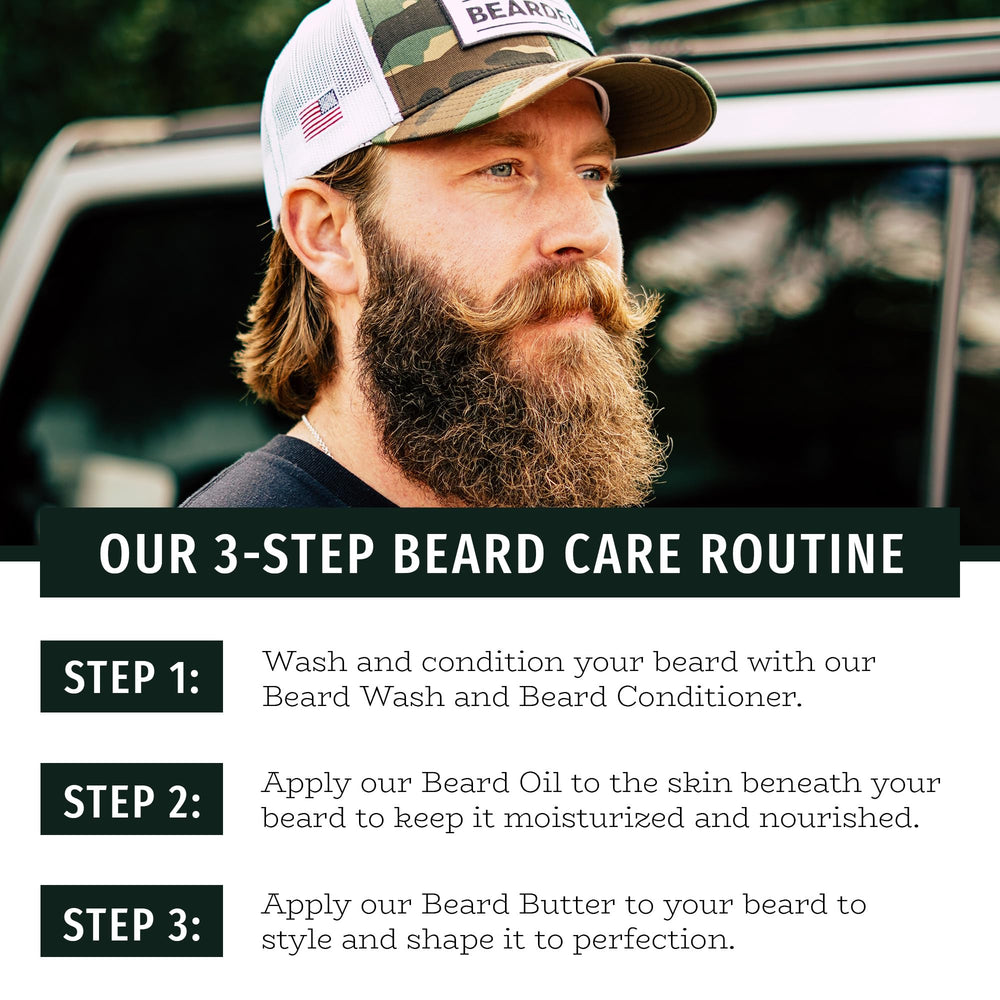 Live Bearded oil on skin demonstrates quick absorption and conditioning