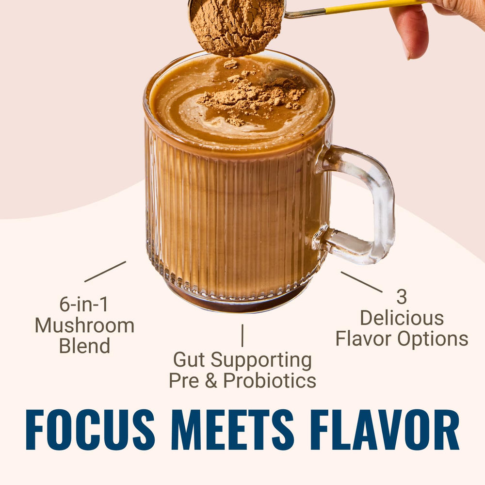 Live Conscious Beyond Brew prebiotics and probiotics for gut health.