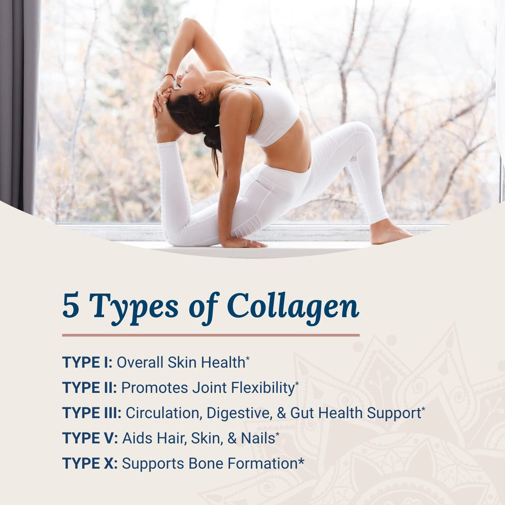 Live Conscious Beyond Collagen capsules packaging shows a 2-pack option for ongoing daily use