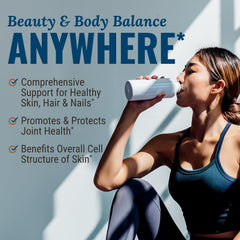 Live Conscious Beyond Collagen powder dissolves quickly in beverages