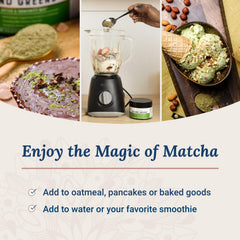 Closeup of Live Conscious Beyond Greens ingredients featuring chlorella and mushroom blend for daily wellness.