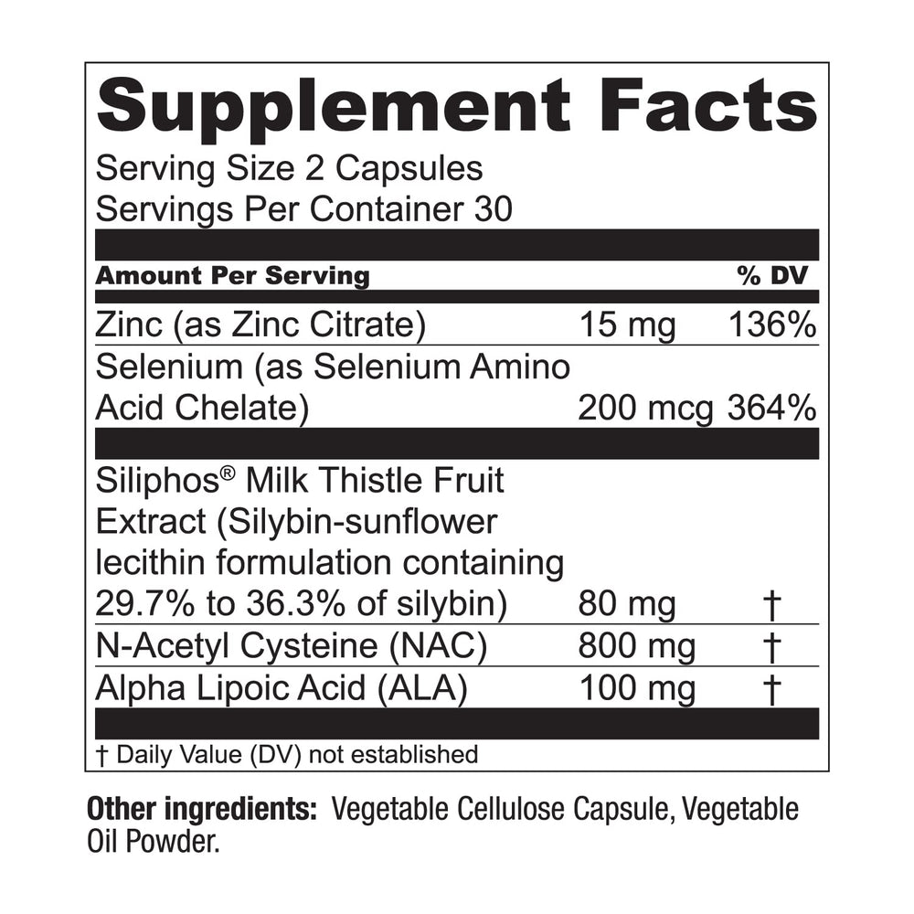 Live Conscious LiverWell NAC capsules emphasize detox support.