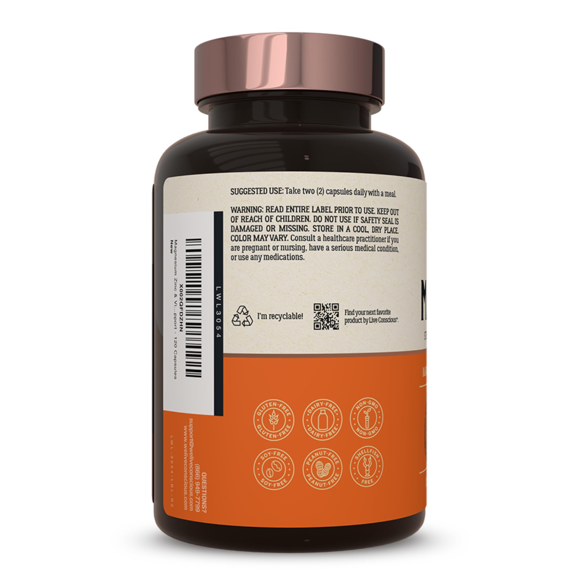 Live Conscious Magwell immune-friendly ingredients for respiratory comfort