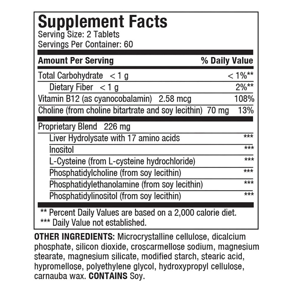 Liverite Liver Aid packaging box features trusted USA-made manufacturing in a GMP-certified facility